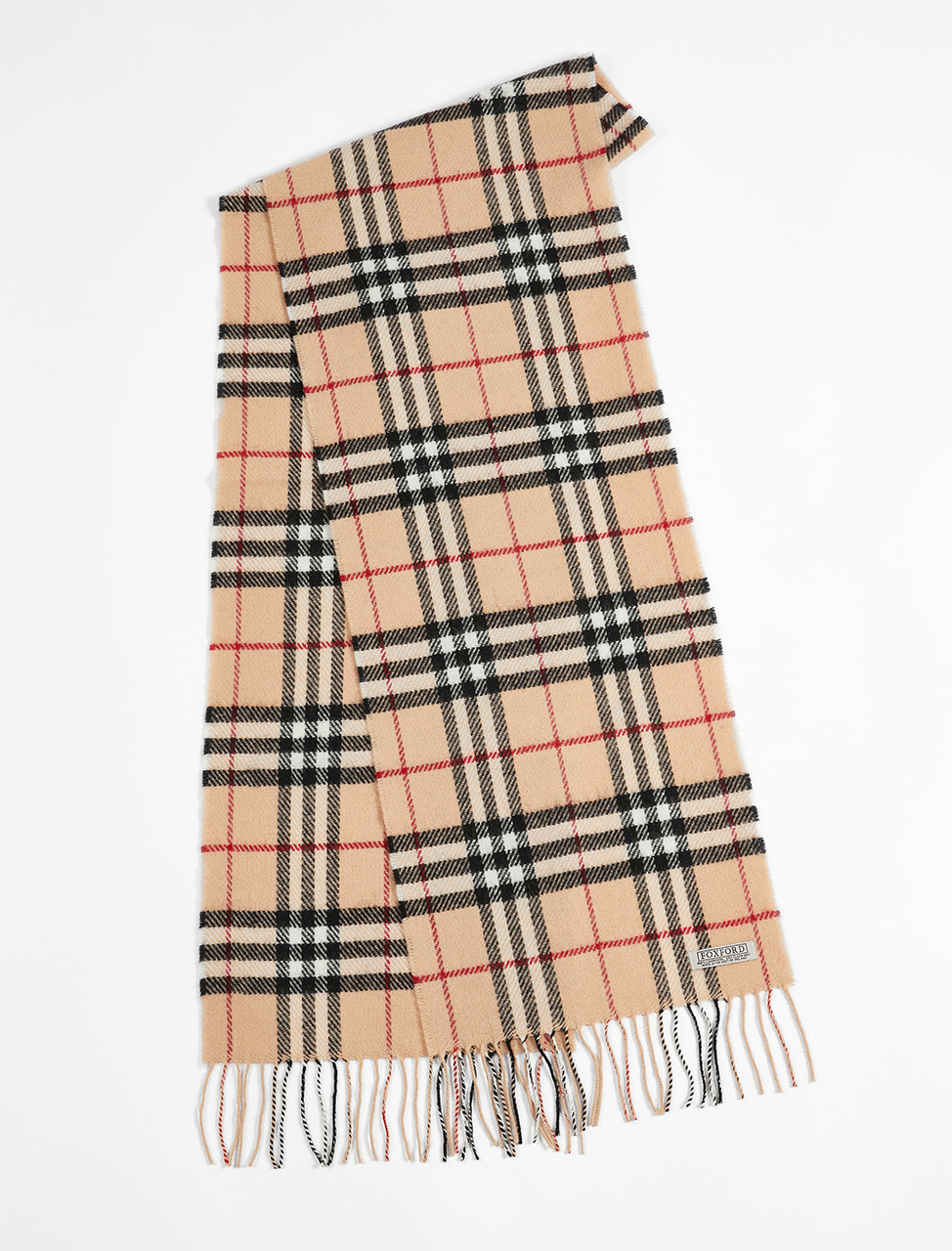 Burberry The Classic Check Cashmere Scarf - Neutrals