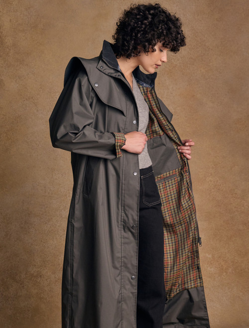 Jack Murphy Donegal Ladies Waterproof Coat Weavers Of Ireland