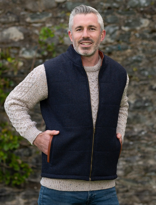 Irish Tweed Bodywarmers From The Weavers Of ireland
