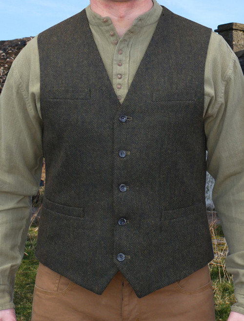 Emerald Waistcoat - Olive