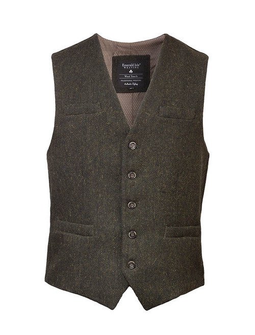 Emerald Waistcoat - Olive