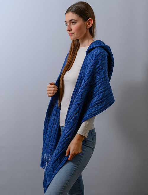 Hooded Scarf Shawl | Aran Sweater Market