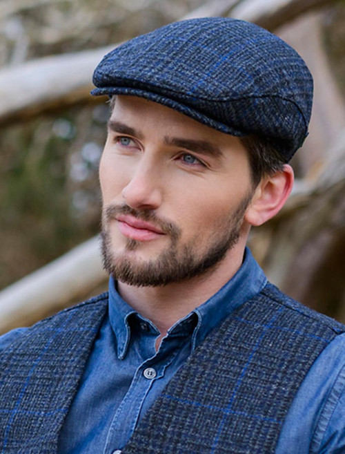 tweed flat cap