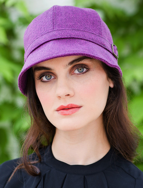 purple women's hats