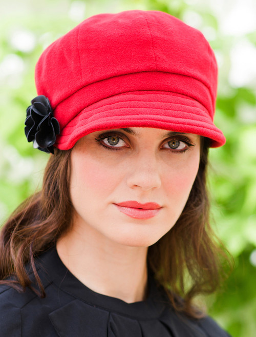 plain newsboy cap