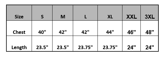 doogan wc weavers size guide