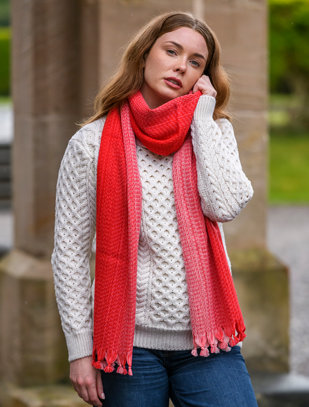 Cosmo Scarf - Red Embrace