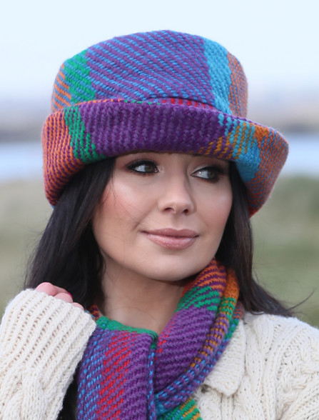 Wool Country Hat - Galway Red