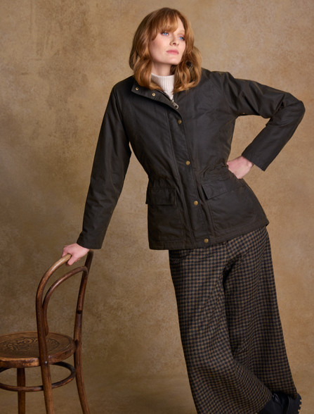 Sally Ladies Waterproof Jacket - Olive