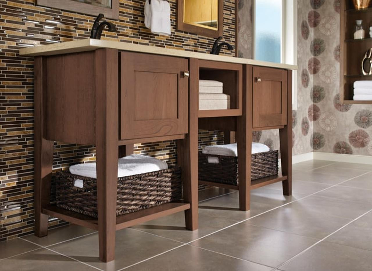 Bathroom Console Vanities KraftMaid