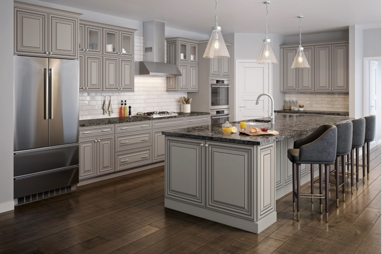 Accentuated Living Dove White Kitchen - Gallery | KraftMaid