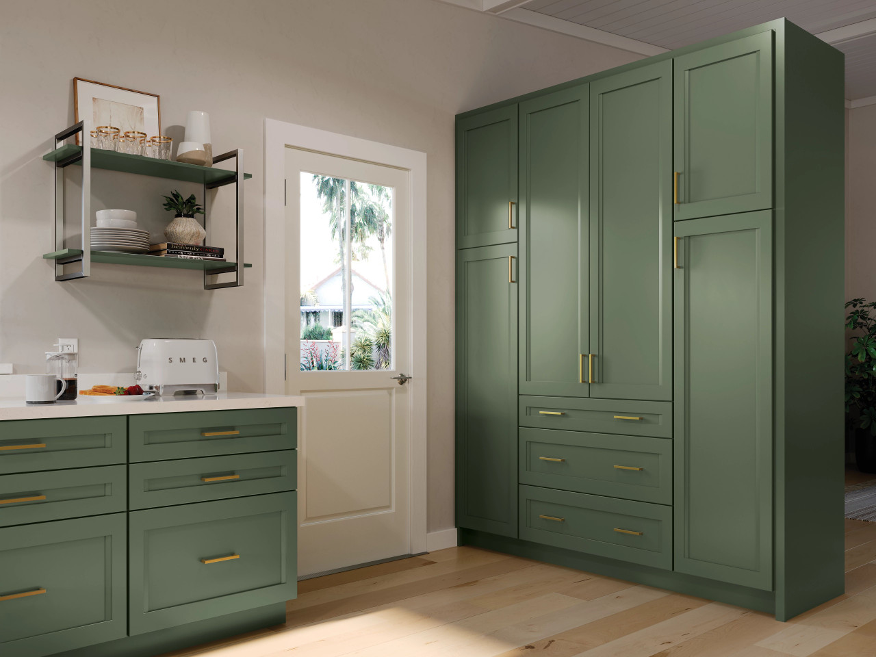 Mid Century Modern Kitchen – Modern Nostalgia | KraftMaid