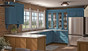 Colorful Outlook Kitchen