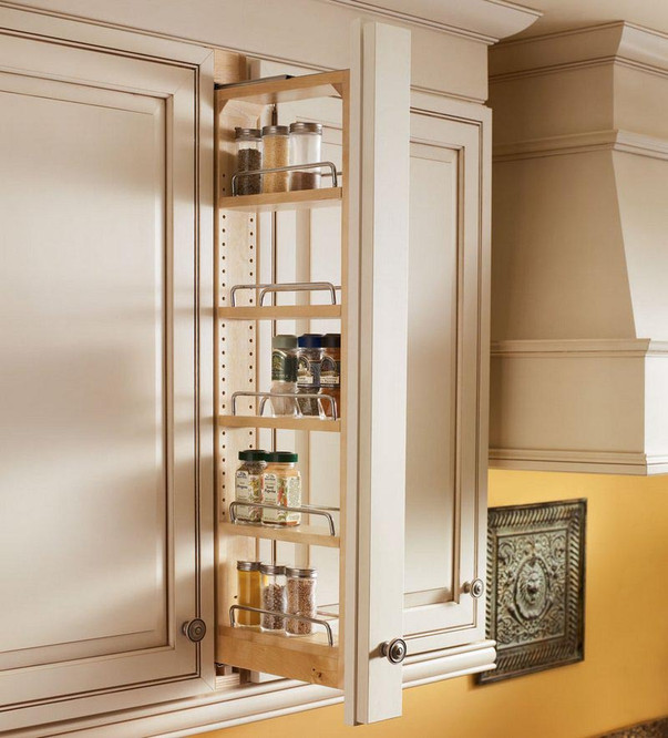 Top cabinet pull 2025 out spice rack