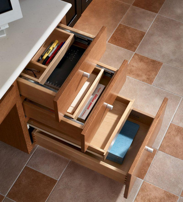 Desk Multi-Storage Drawer Cabinet - KraftMaid