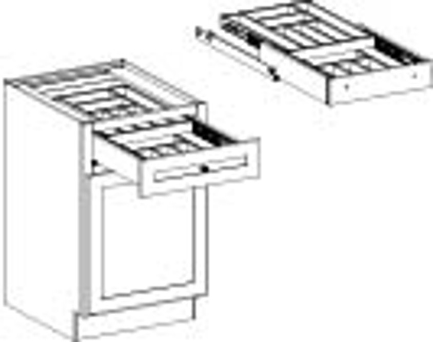 Wood Tiered Drawer Storage Kit