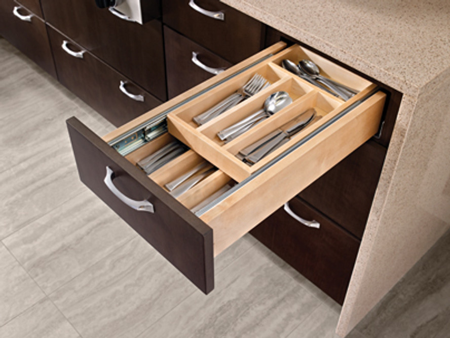 Wood Tiered Drawer Storage Kit