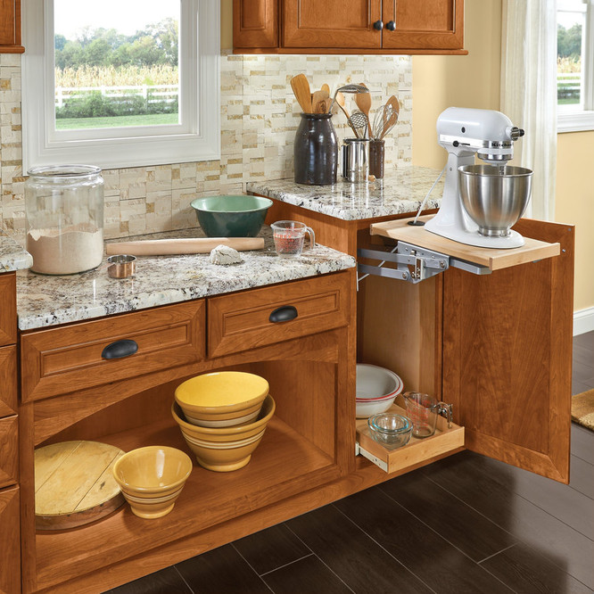 Stand Mixer Lift Cabinet – Appliance Shelf Lift