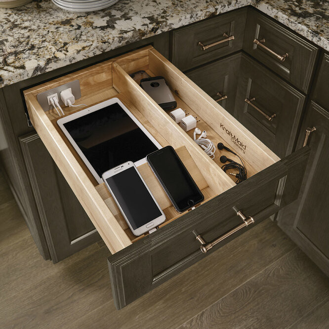 Vanity Base Pull-out Appliance Organizer - KraftMaid