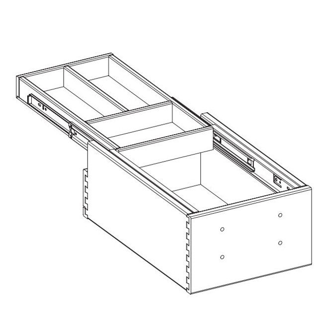 KraftMaid Deep Drawer Organizer without Canisters (DCDK)