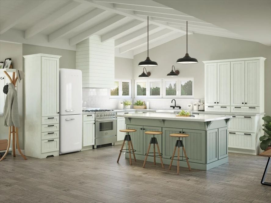 Seton kitchen design in Natural