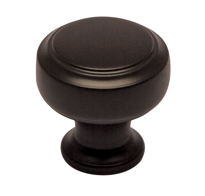 KraftMaid Decorative Hardware Spindle Collection - Black Bronze Knob