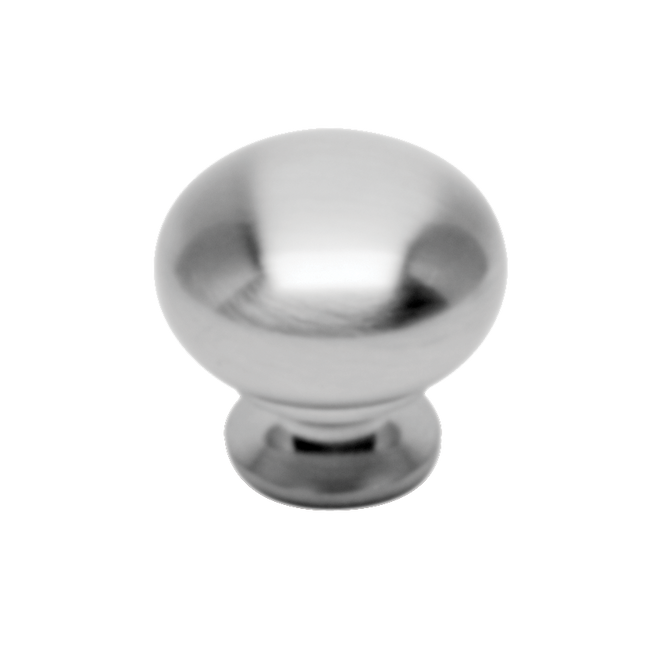KraftMaid Decorative Hardware Meridian Collection - Matte Chrome Knob