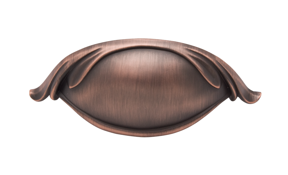 KraftMaid Decorative Hardware Bordeaux Collection - Statuary Bronze Pull 3 in