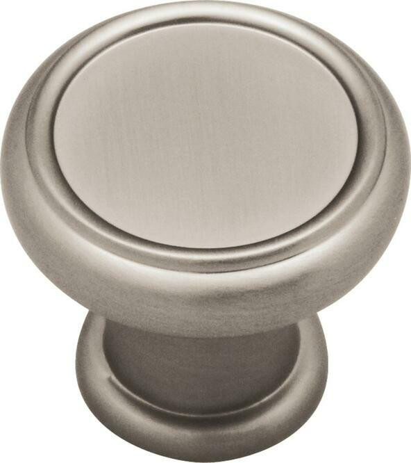 Polished Brass 1 1/4 Cabinet Knob, White Ceramic Center Kraftmaid 7050846