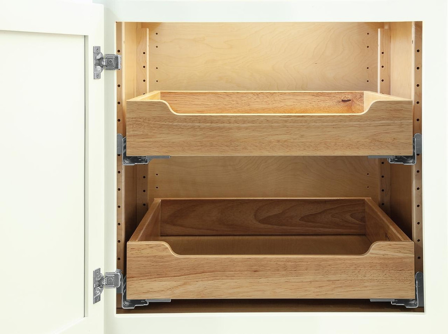 Adjustable Pull-Out Trays