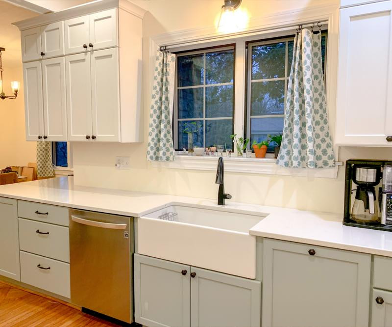 White and gray customer-submitted kitchen called "Smith kitchen"