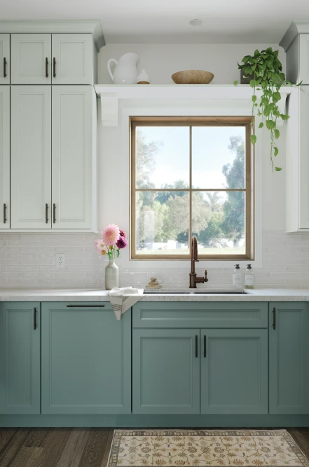Taft kitchen photographed by KraftMaid