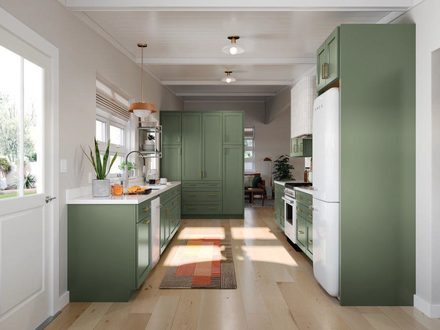 Modern Nostalgia Kitchen