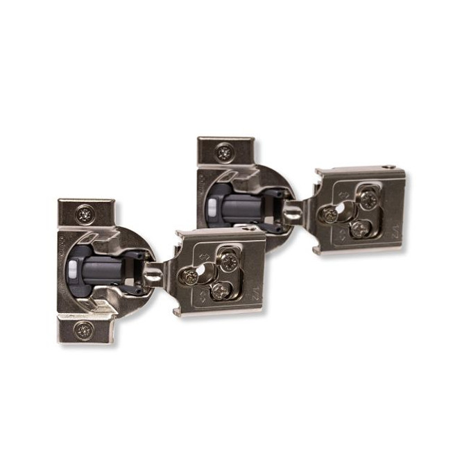 Whisper Touch® Half Overlay Hinge with SureMount™ Installation System