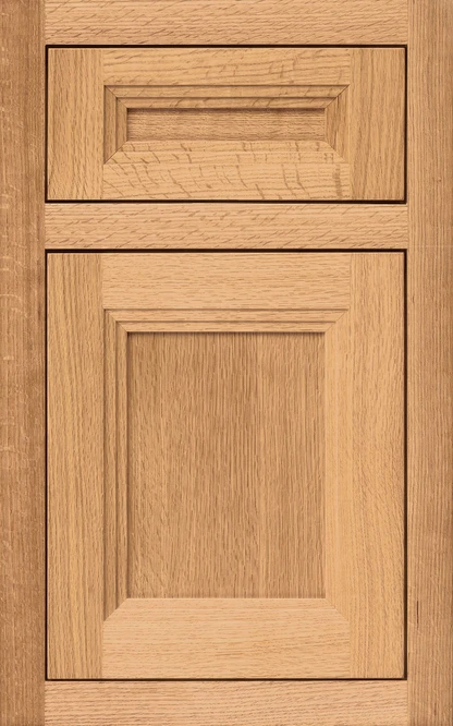 Monroe Inset Quartersawn Oak