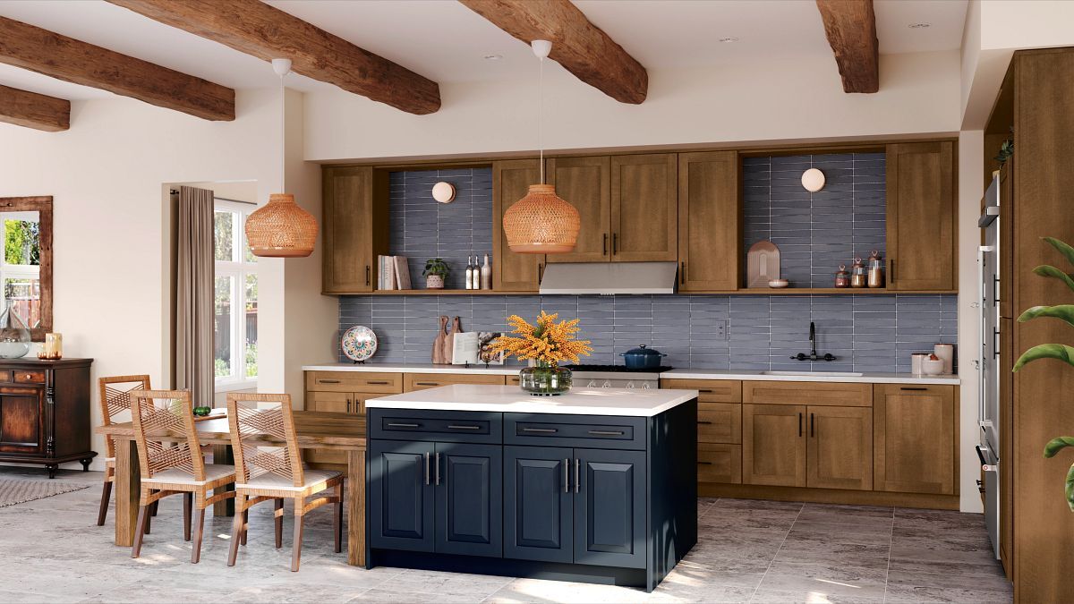 Midnight Blue Cabinets – Order a Cabinet Sample | KraftMaid