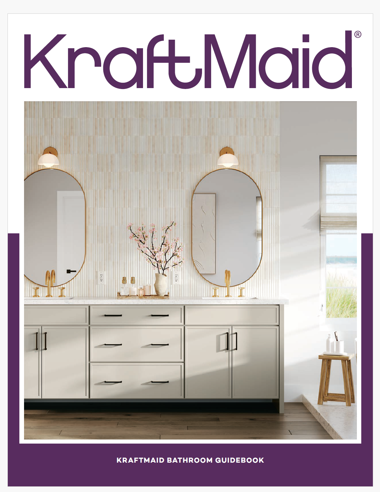 KraftMaid Vantage Vanity brochure cover KraftMaid Vantage Vanity brochure cover