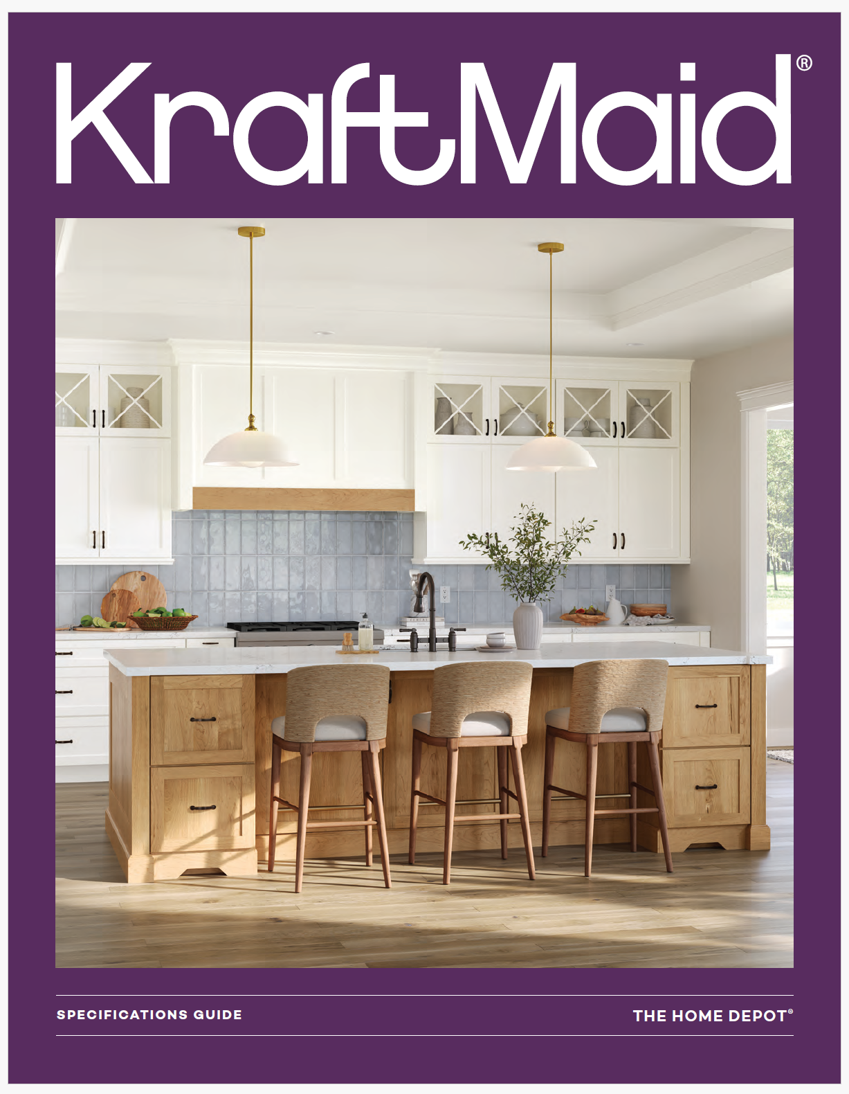 KraftMaid Home Depot Vanity brochure cover