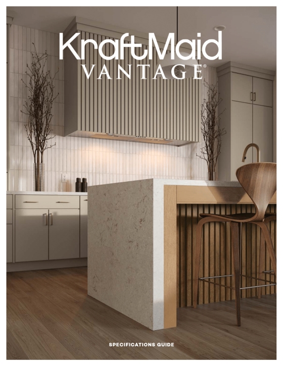 KraftMaid Kitchen Cabinet Spec Books