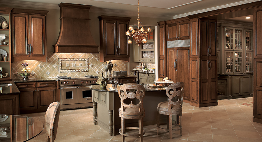 A Dark Neutral Kitchen Fit For a Queen