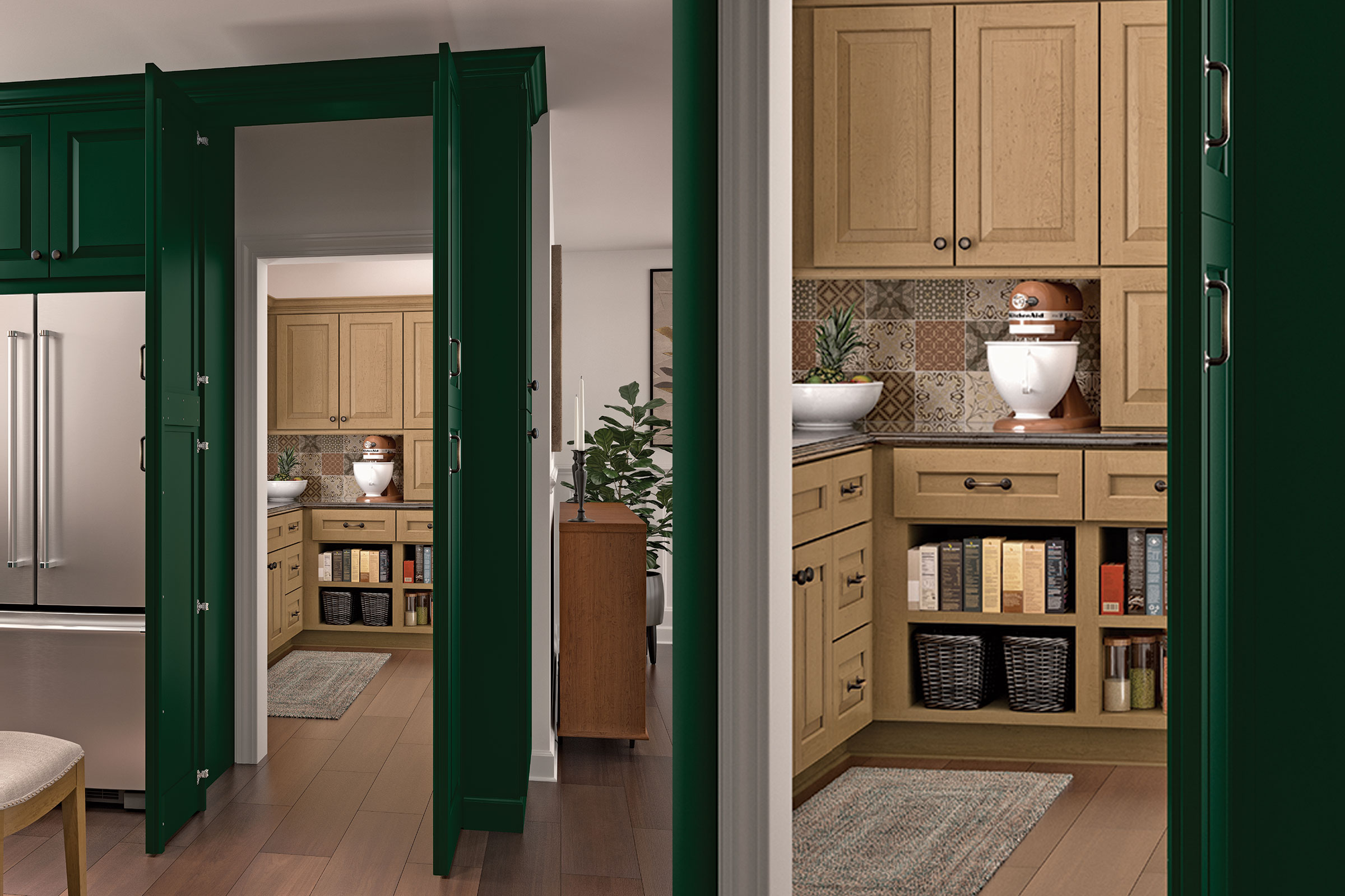 Hidden Pantry Door Design Ideas
