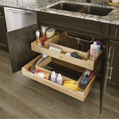 KraftMaid Sink Base Roll Out Trays