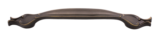 Ancient Bronze Cabinet Pull 8 in. - Bordeaux Collection - KraftMaid Ancient Bronze Cabinet Pull 8 in. - Bordeaux Collection - KraftMaid
