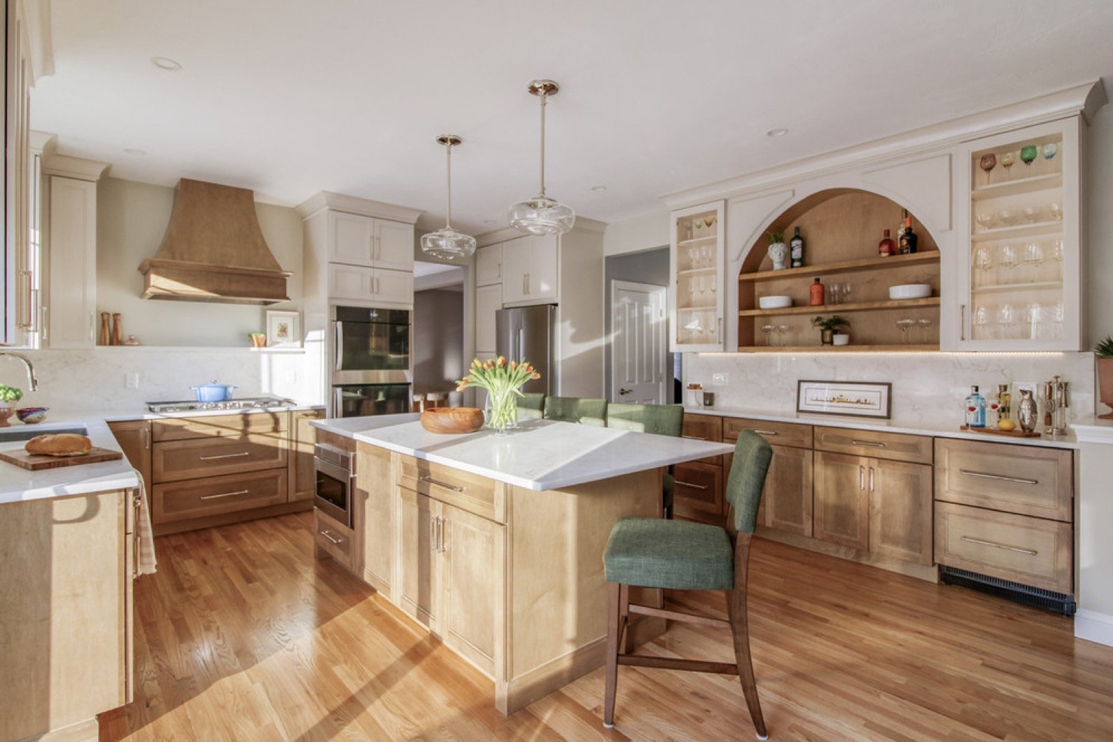 Kitchen after KraftMaid renovation