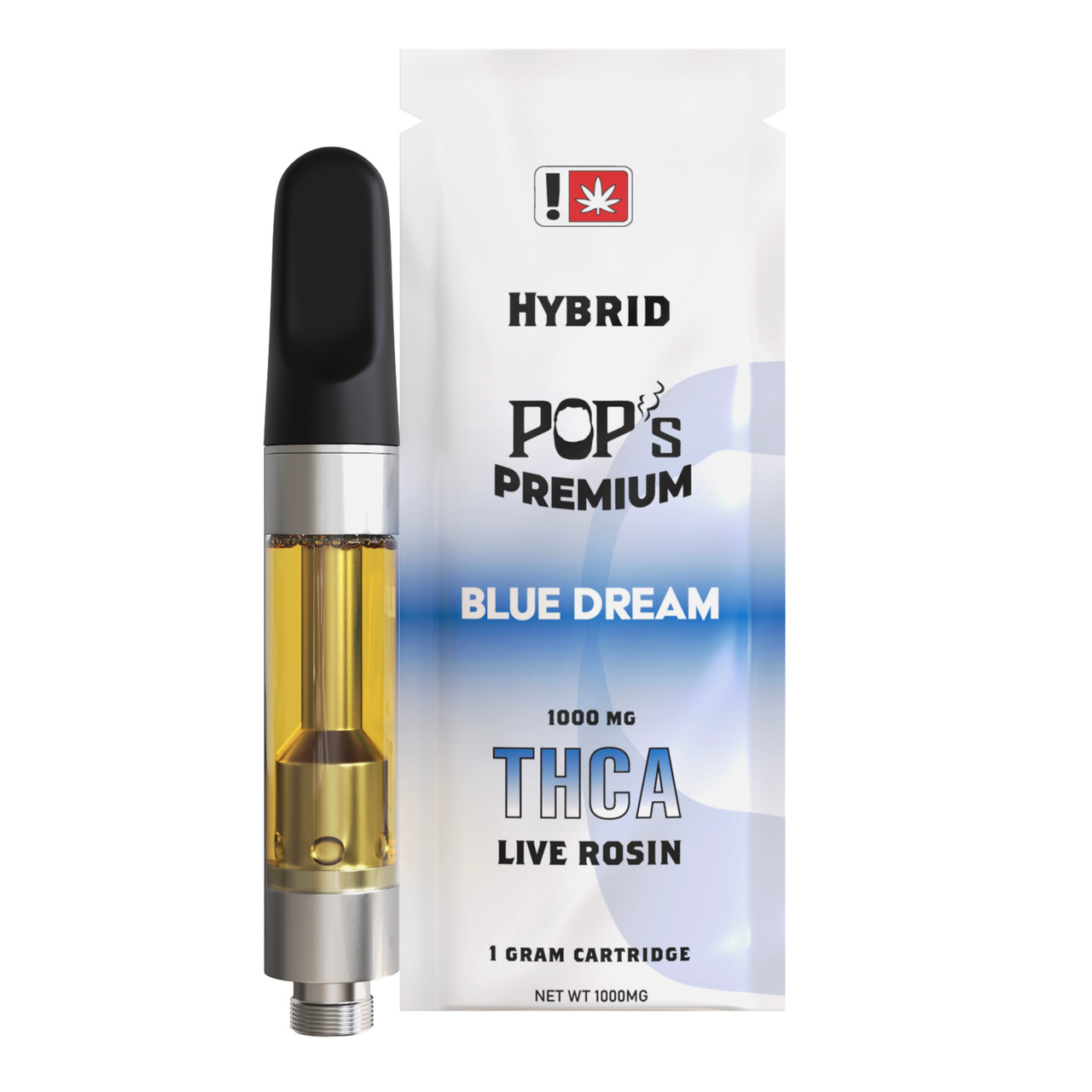 Blue Dream (hybrid) Live Rosin THCa | 1g Cartridge