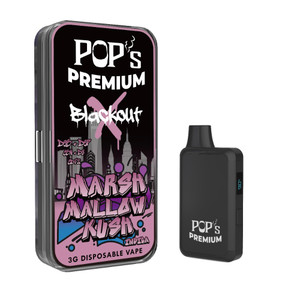 Marshmallow Kush (indica) Blackout X | 3g Disposable Vape Marshmallow Kush (indica) Blackout X | 3g Disposable Vape