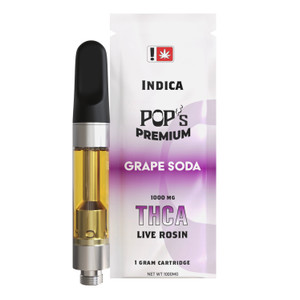 Grape Soda (indica) Live Rosin THCa | 1g Cartridge