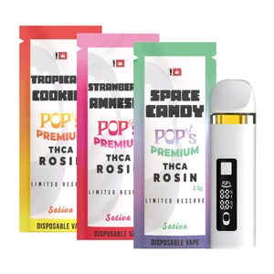 2.5g THCa Rosin Disposable Vapes | 3 Pack Sativa Bundle