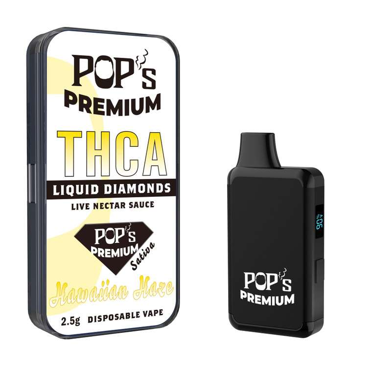 Hawaiian Haze (sativa) THCa Liquid Diamonds | 2.5g Disposable Vape