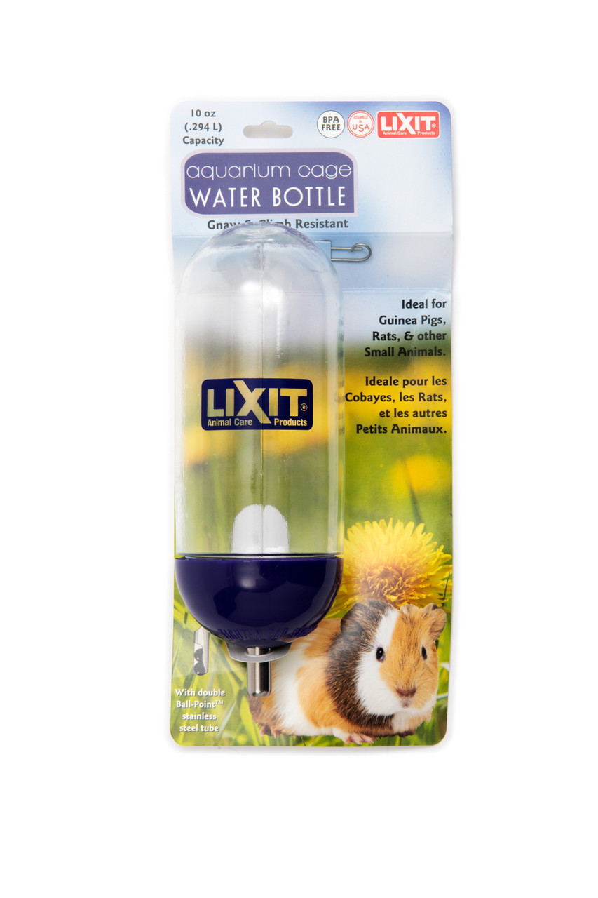 Lixit Chew Proof Glass Water Bottle for Small Animals